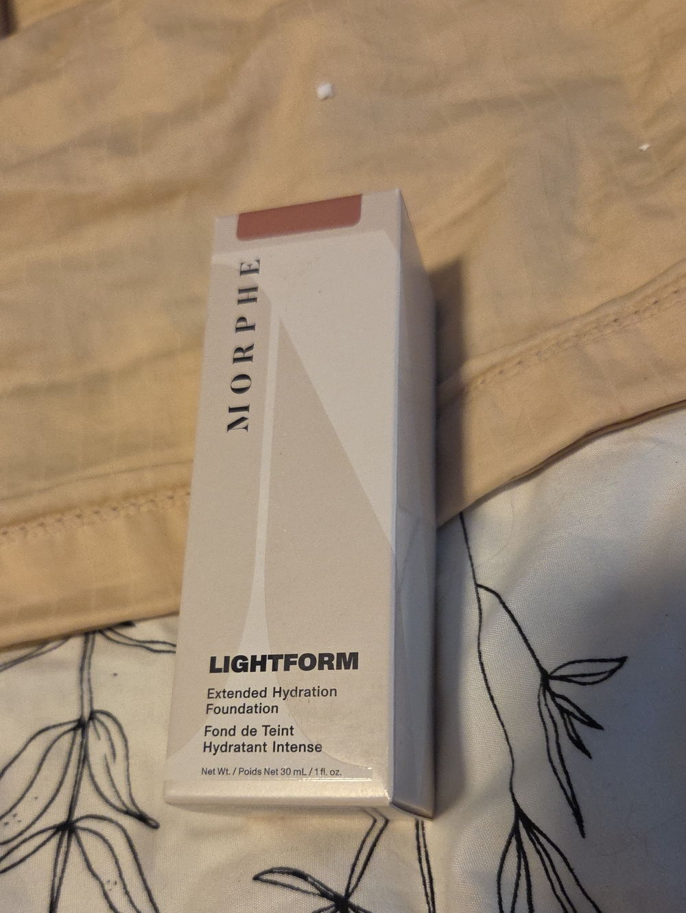 Morphe Lightform Extended Hydration Foundation — NIB Sealed TAN 19C